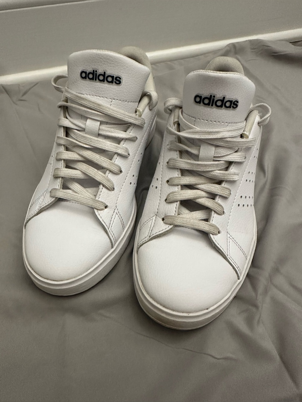 adidas White Athletic Sneakers